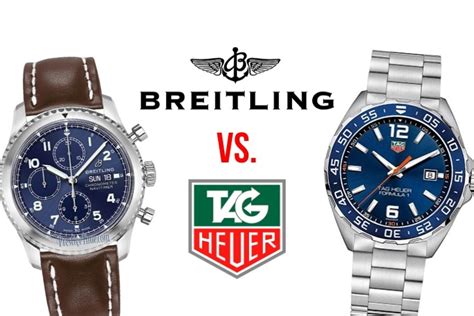 breitling watch vs tag heuer.